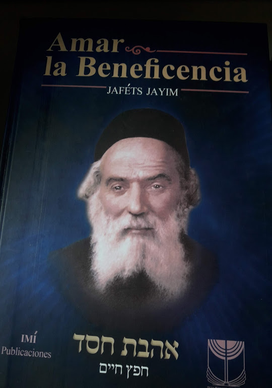 Amar la beneficiencia, Jaféts Jayim