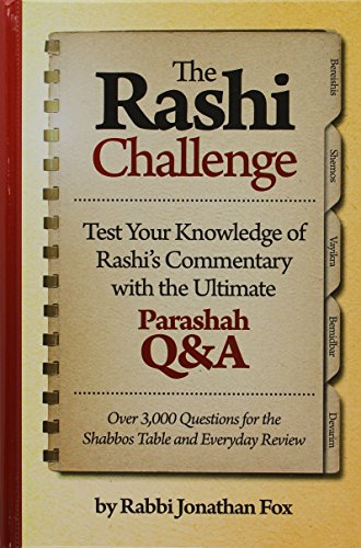 The Rashi challenge: test your knowledge of rashis commentary with the ultimate parashah Q&A