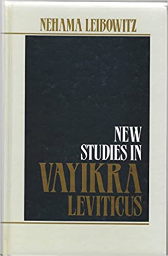 New studies in Vayikrá - Levíticus